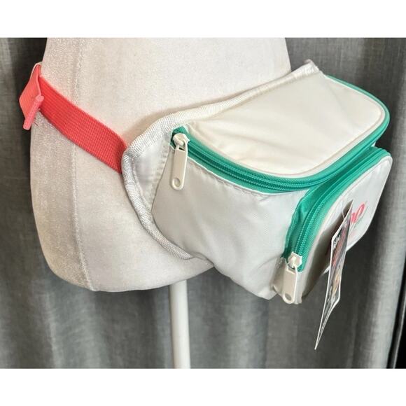 Vintage Igloo Retro Collection Stay Cool 90’s Teal /Pink Cooler Fanny Pack NWT - Picture 11 of 15